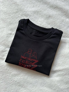 West Side Story Tonight Unisex Embroidered T Shirt