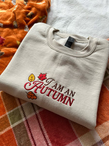 I Am An Autumn Gilmore Girls Unisex Embroidered Sweatshirt