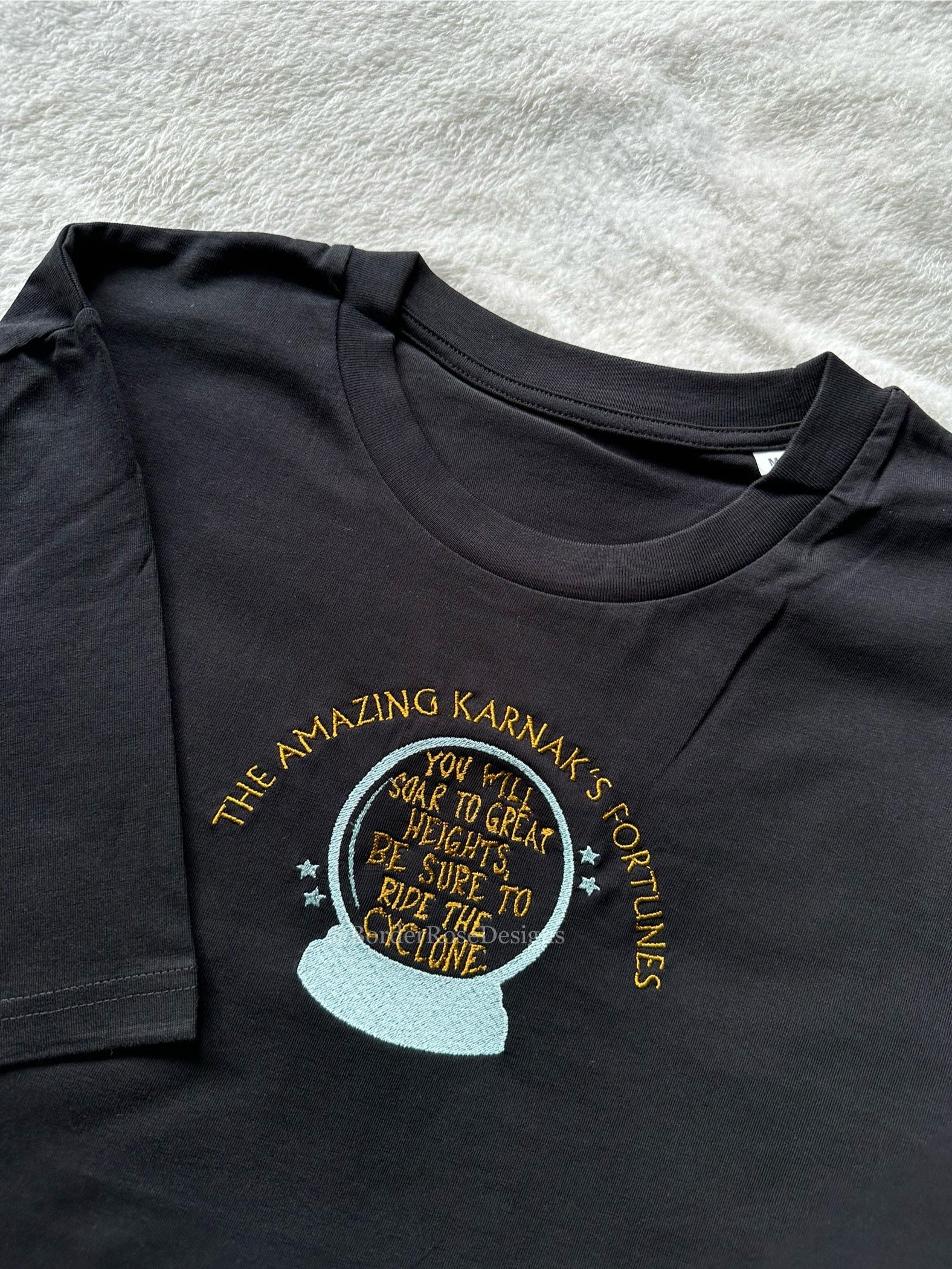 The Amazing Karnak Ride The Cyclone Unisex Embroidered T Shirt