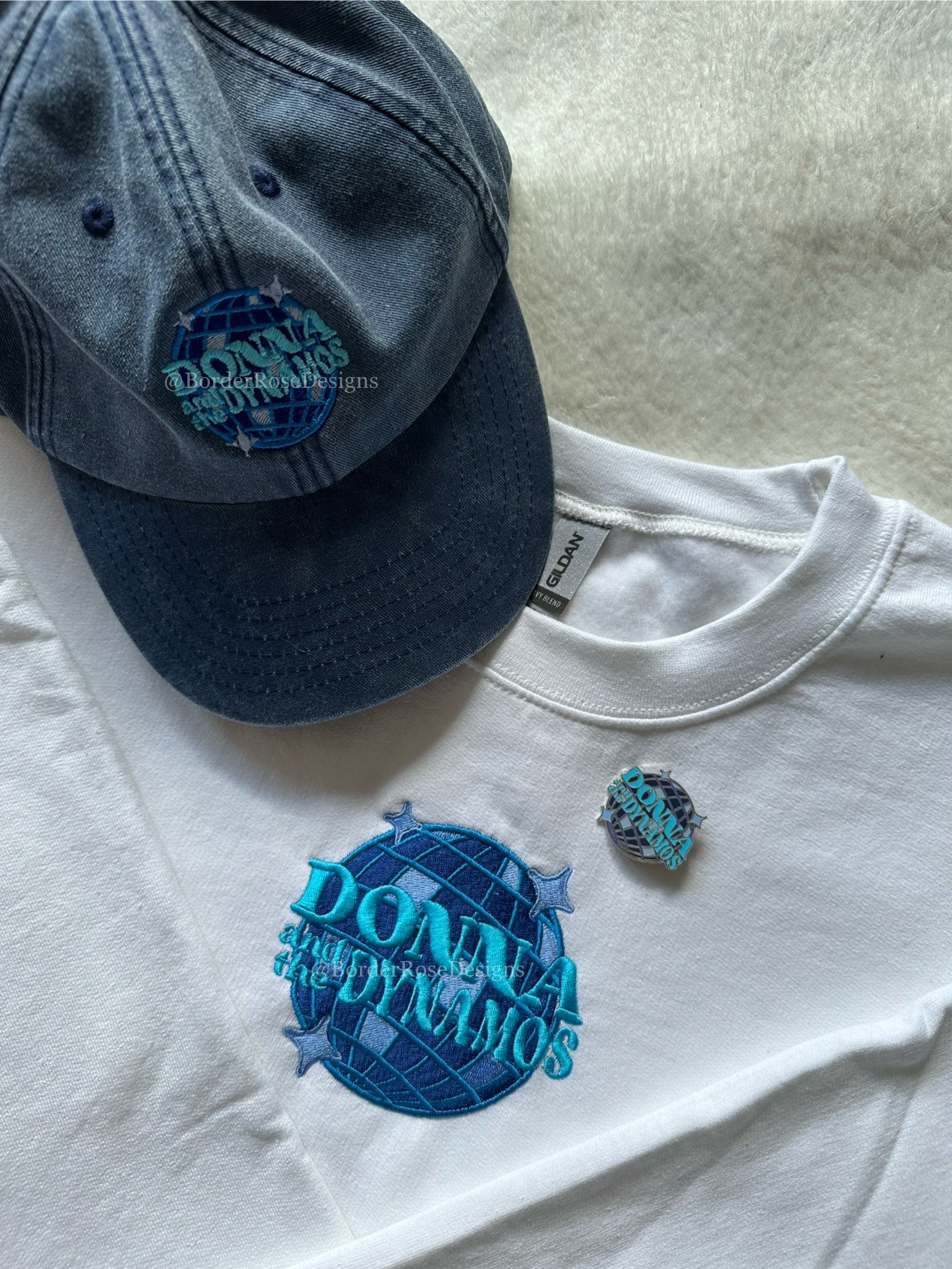Donna and the Dynamos Mamma Mia Unisex Embroidered Sweatshirt