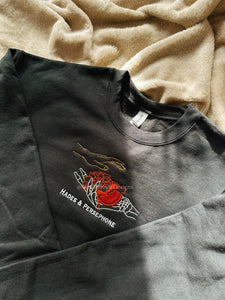 Hades & Persephone Hadestown Unisex Embroidered Sweatshirt