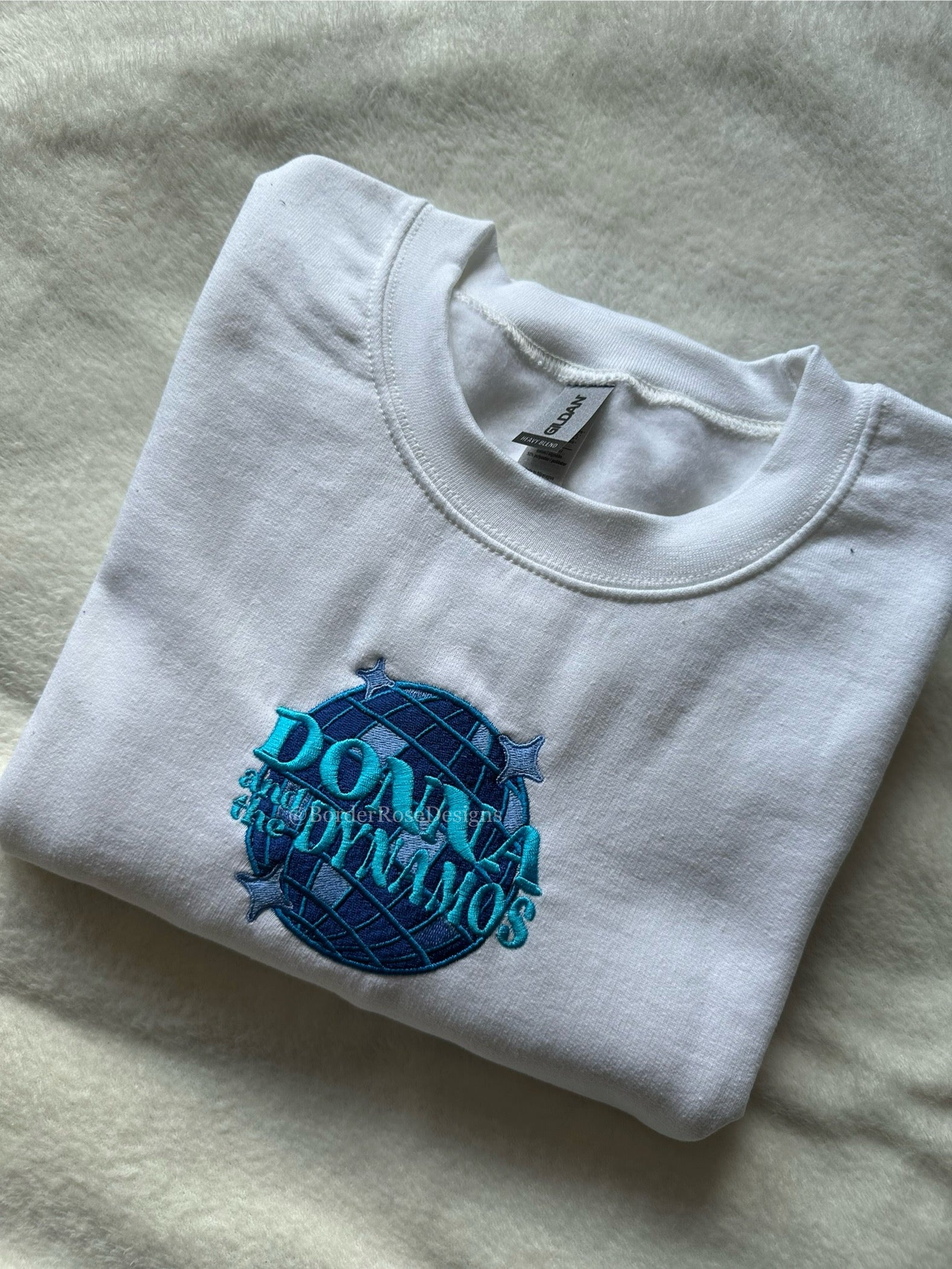 Donna and the Dynamos Mamma Mia Unisex Embroidered Sweatshirt