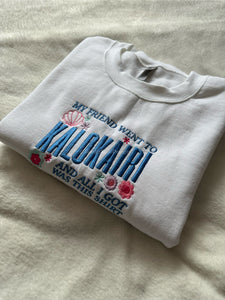 Kalokairi Souvenir Mamma Mia Unisex Embroidered Sweatshirt