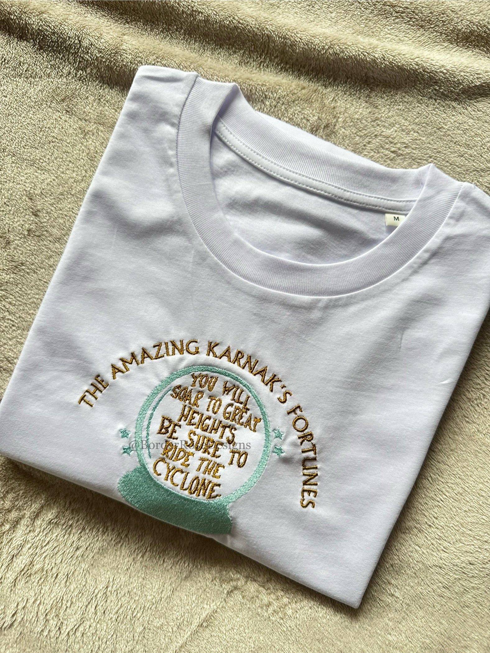The Amazing Karnak Ride The Cyclone Unisex Embroidered T Shirt