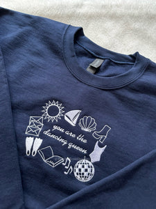 You Are The Dancing Queen Mamma Mia Unisex Embroidered Sweatshirt