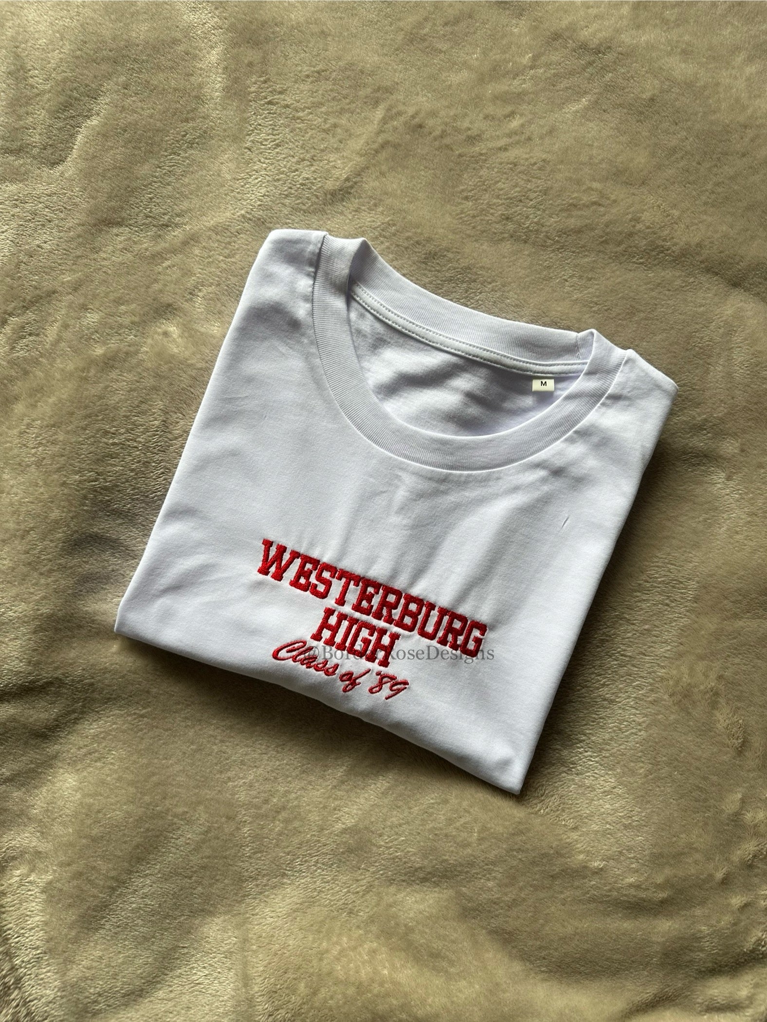 Westerburg High Heathers Unisex Embroidered T Shirt