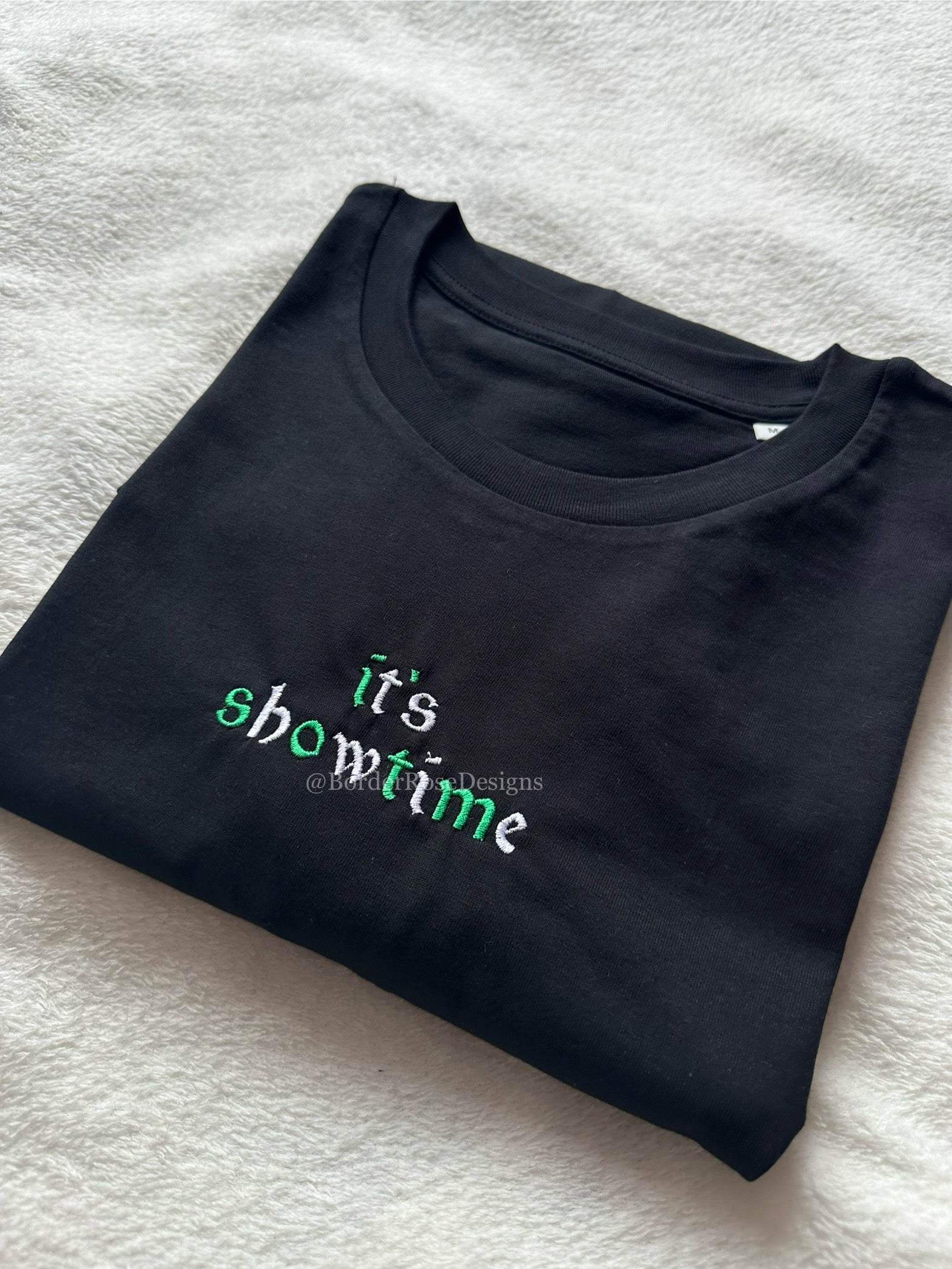 It's Showtime Beetlejuice Unisex Embroidered T Shirt