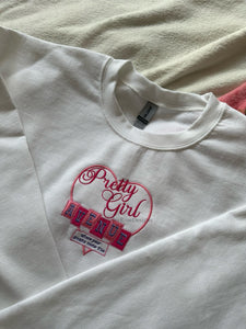 Pretty Girl Avenue House Tour Sabrina Carpenter Inspired Unisex Embroidered Sweatshirt