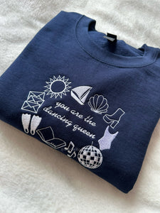 You Are The Dancing Queen Mamma Mia Unisex Embroidered Sweatshirt