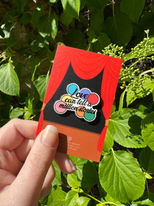 A Million Stories Falsettos Enamel Pin Badge