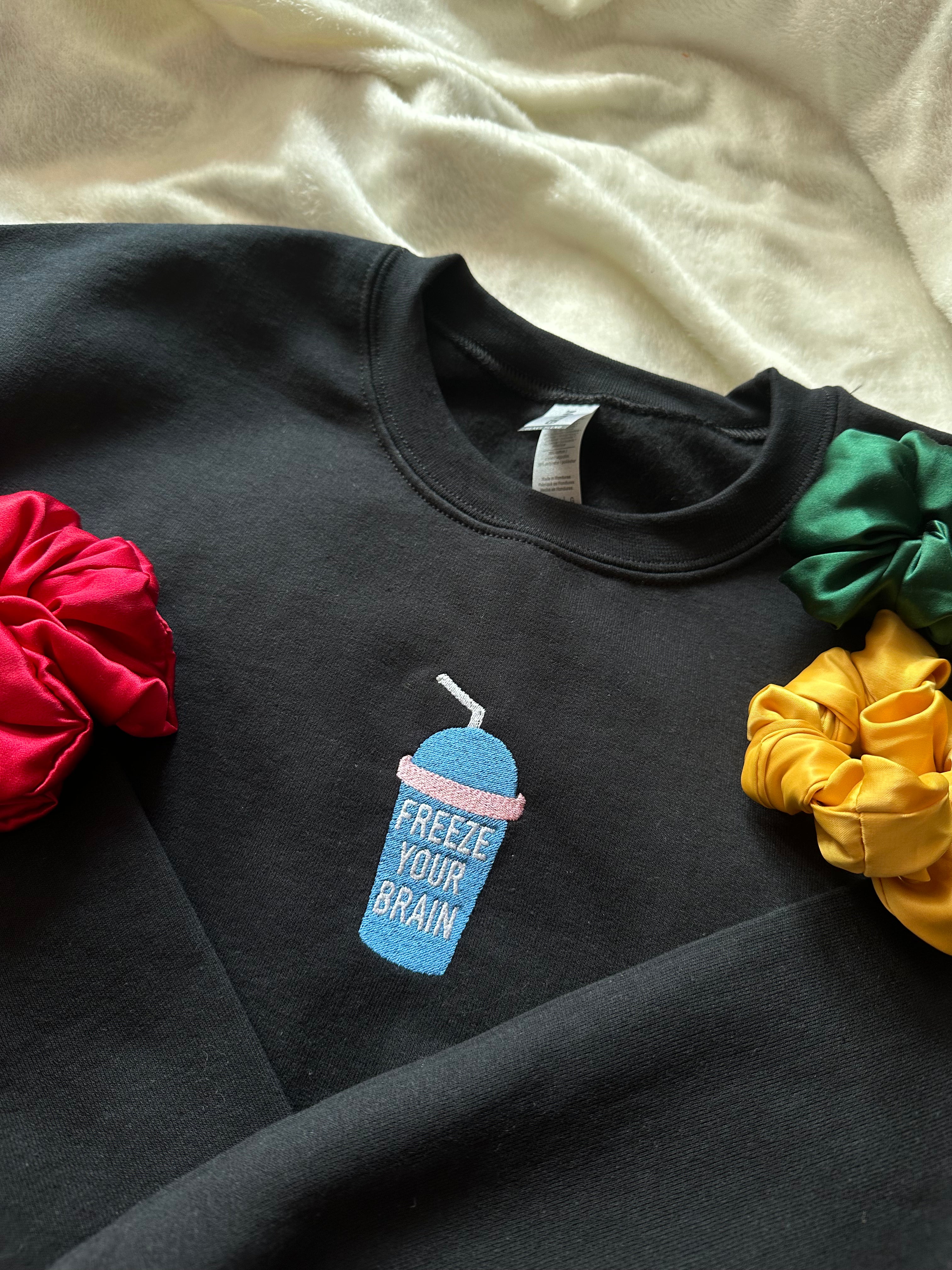 Freeze Your Brain Heathers Unisex Sweatshirt