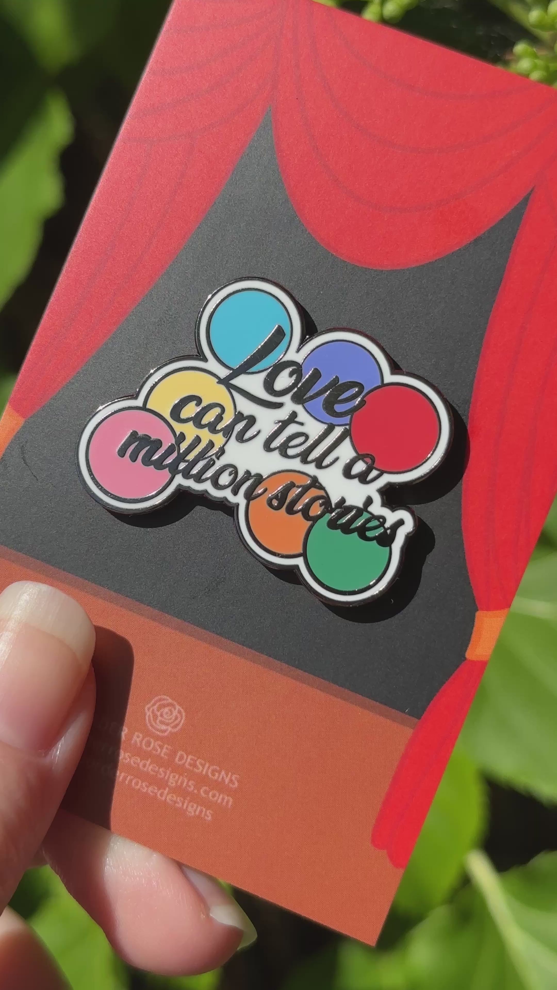 A Million Stories Falsettos Enamel Pin Badge