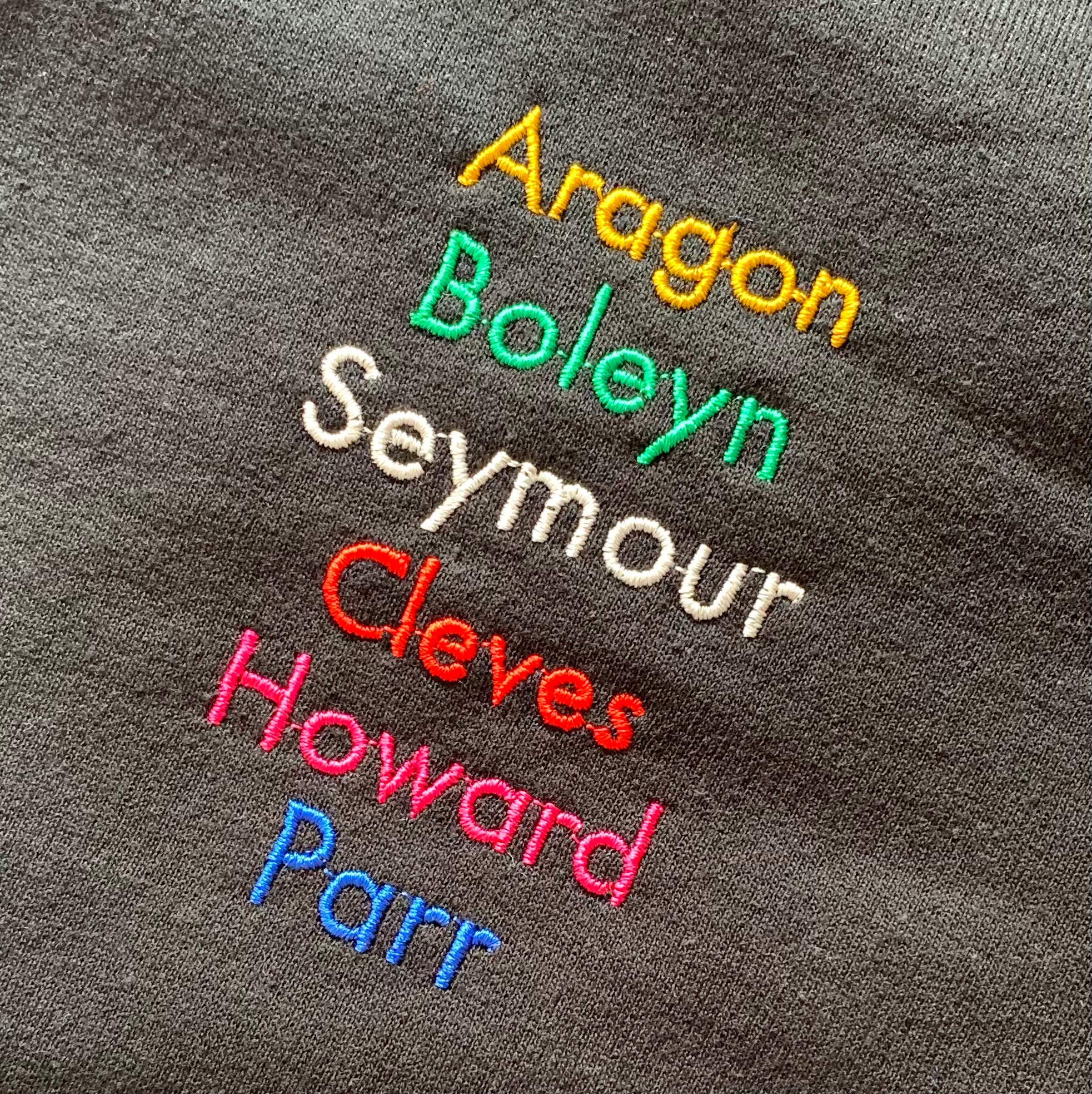 Six Queens Embroidered Unisex Sweatshirt