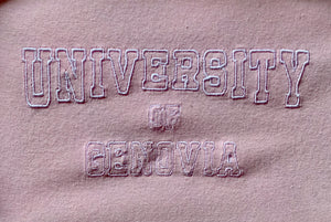 University of Genovia Unisex Embroidered Sweatshirt